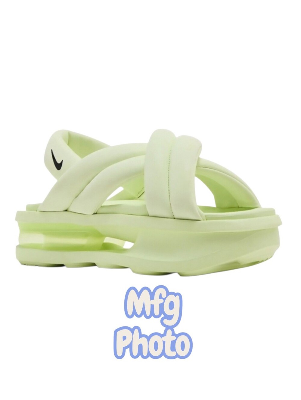 Nike Air Max Isla Sandal 'Barely Volt', Womens 7 - Picture 1 of 9